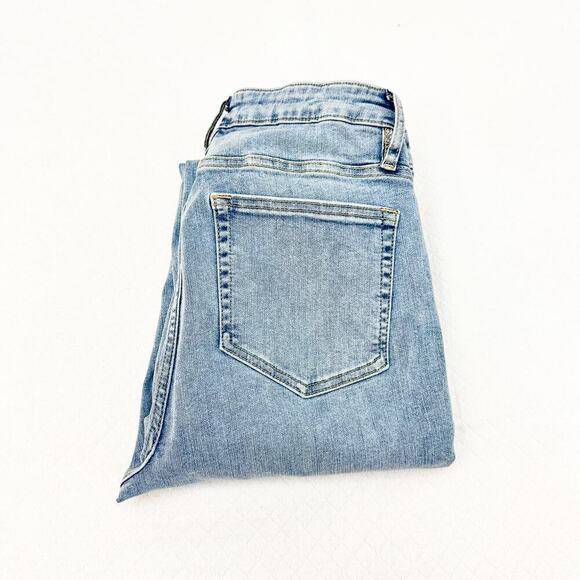 Frame Le Crop Mini Boot Colorado Wash Light Wash Denim Jeans Size 29 - Picture 1 of 10